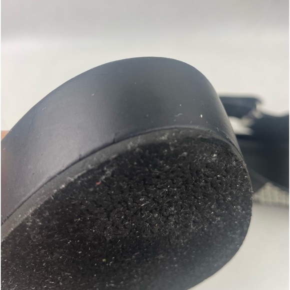 VINCE "Marett" Snake-Embossed Platform Sandals SZ 7 - Picture 11 of 14